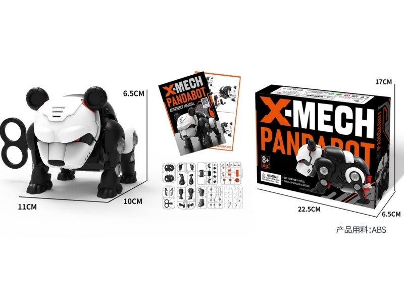 Assemble And Chain The Panda For Parent-Child Interactive Hands-On Assembly, Which Is Detachable And Educational