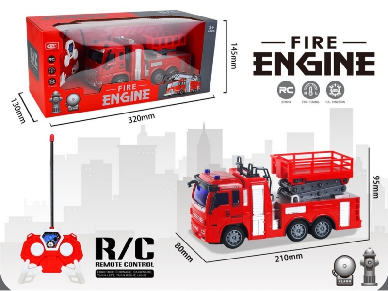 4-Channe lRemote Control  Fire Engine