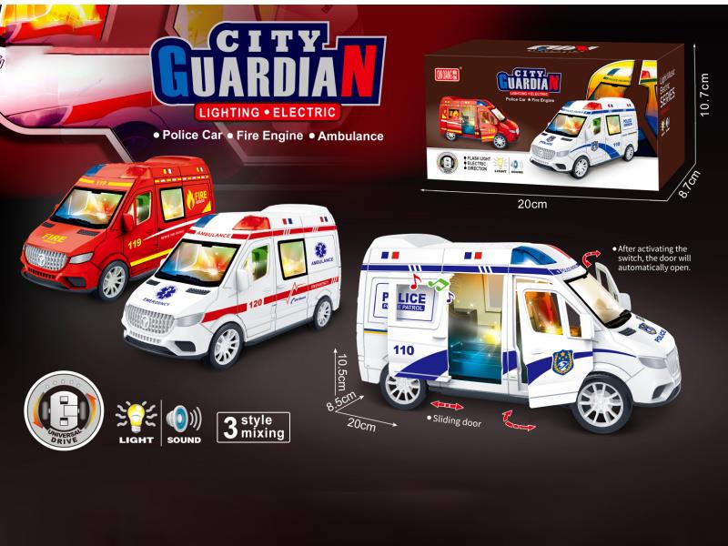 Sound, Light And Music Ambulance