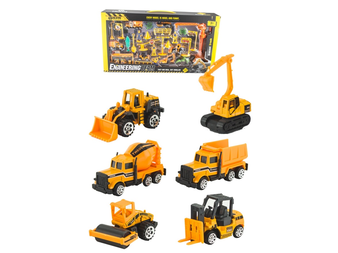 Alloy Skid Truck Set