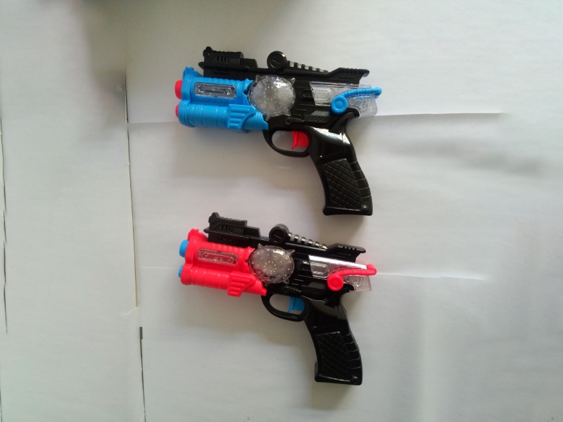 Solid Seven-Color Space Gun