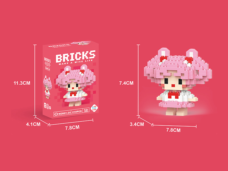 Mini Sailor Moon Building Blocks 210PCS