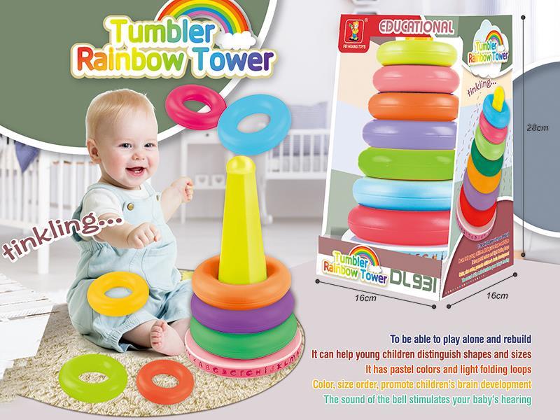 Tumbler Rainbow Tower