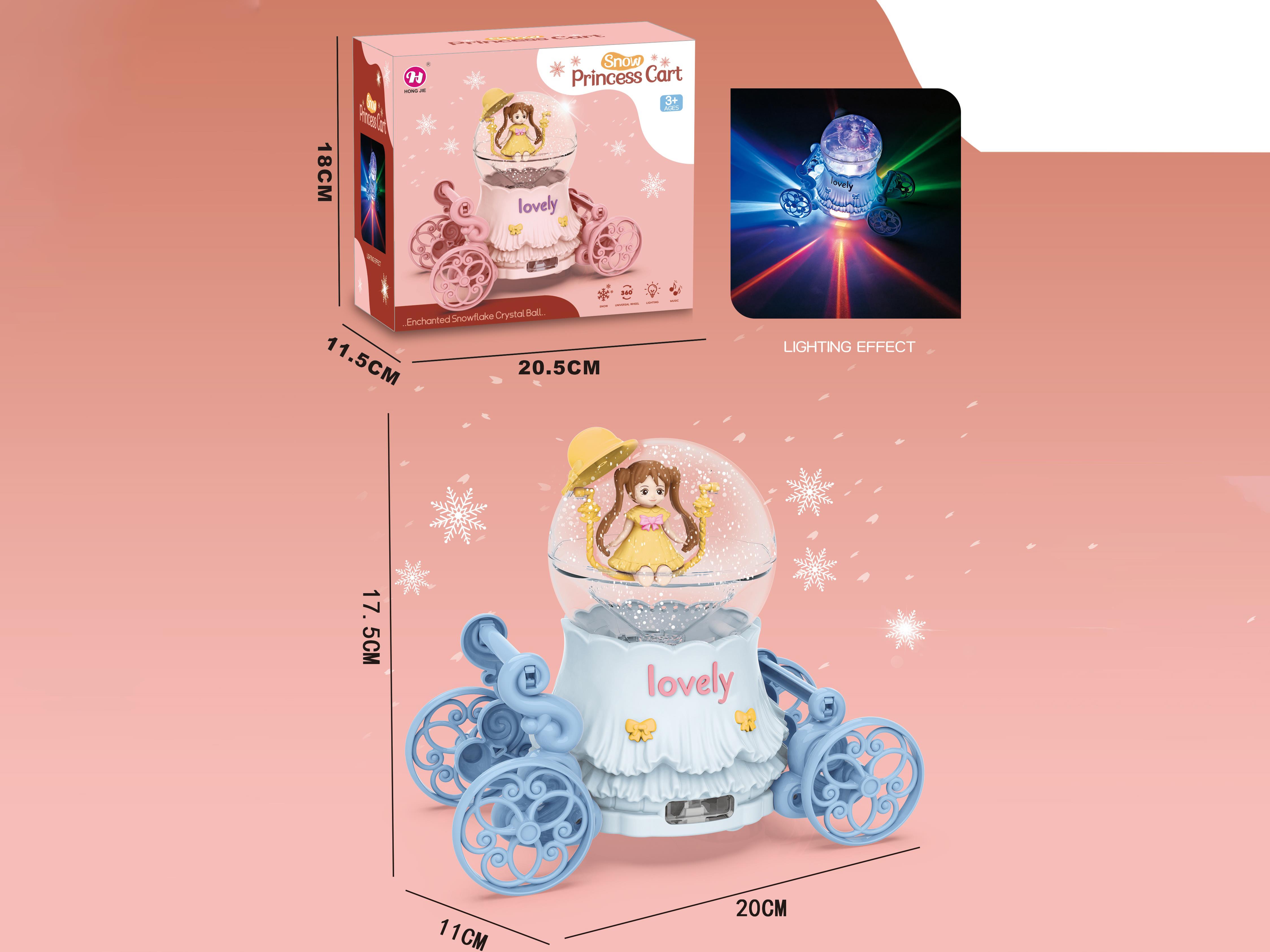 Electric Snow Princess Car