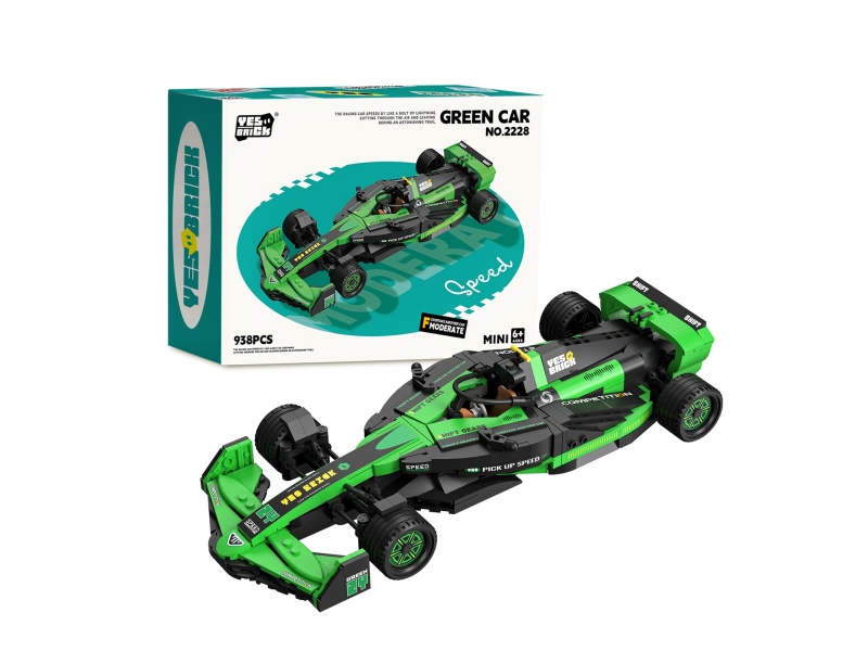 F1 Racing Car Building Blocks 938pcs