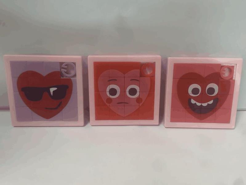 DIY Toy Valentine's Day Jigsaw Puzzle