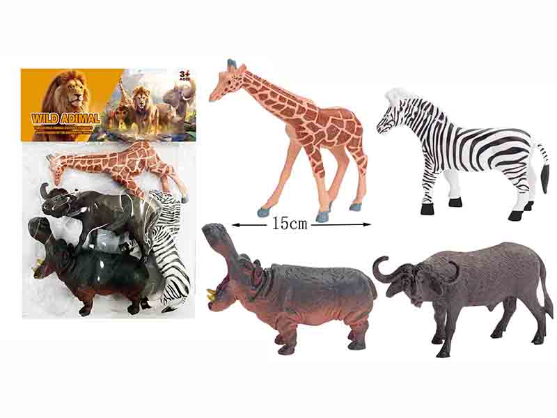 Wild Animal Set 4PCS