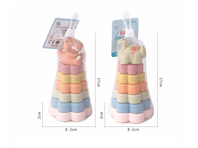 Stackable Dinosaur Plum Blossom