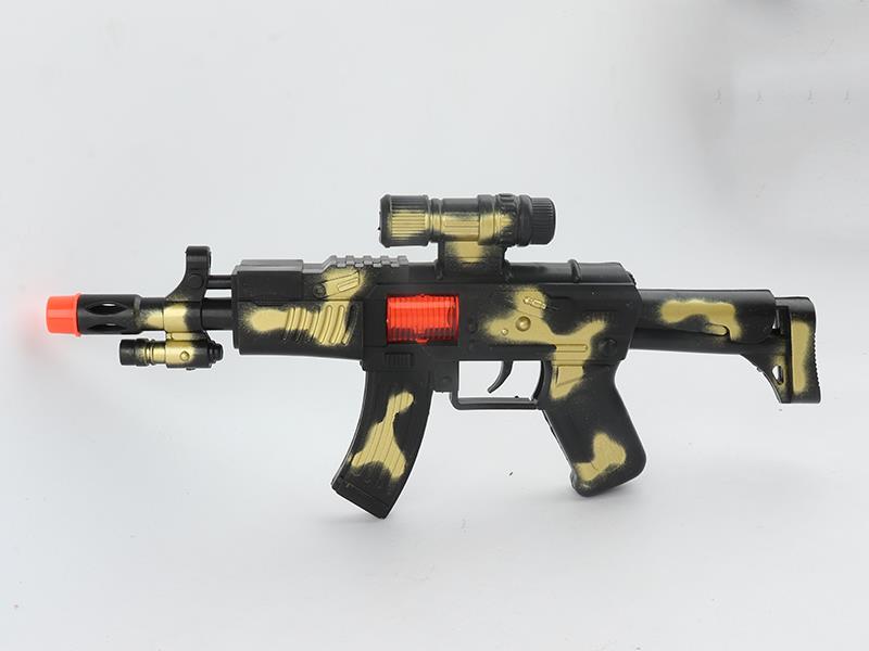 Camouflage Golden Flint Gun