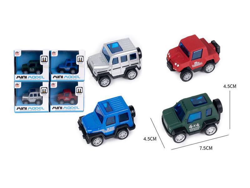 Alloy Pull Back Off-Road Vehicle