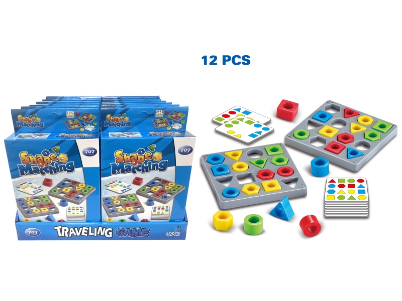Shape Matching Game 12pcs
