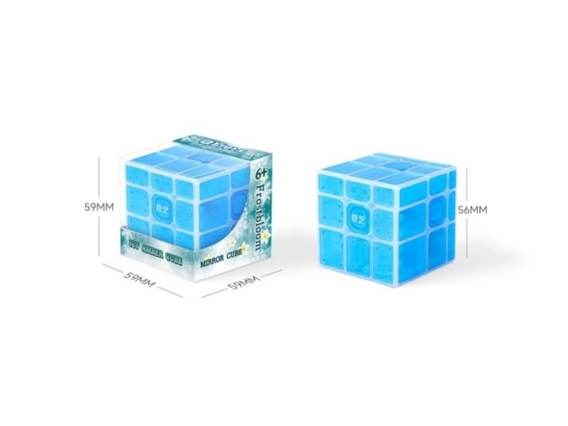 Mirror-like ice amber color