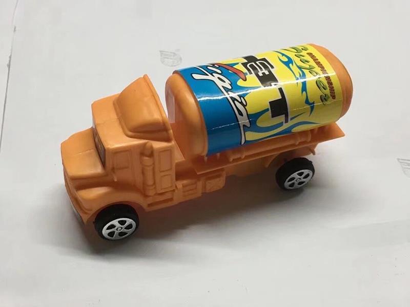 Pull Back Oil Tank Truck