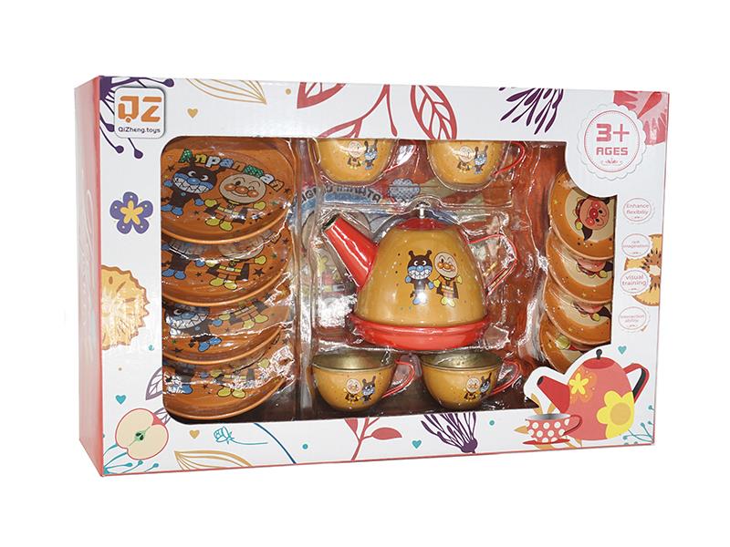 Tinplate Tea Set - Anpanman