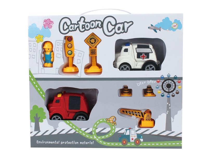 Friction Cartoon Set