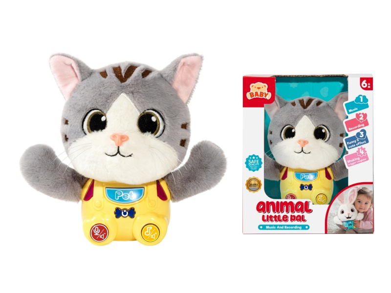 Cat Multifunctional Soothe Plush Toys