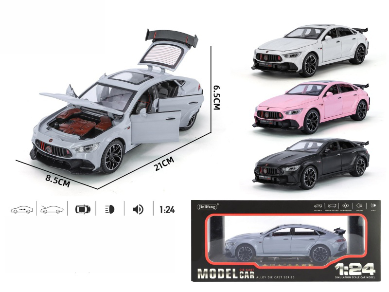 1:24 Brabus 900 Streetcar Version  Alloy Police Car Model