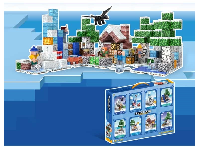 Magnetic Building Blocks-Ice and snow world