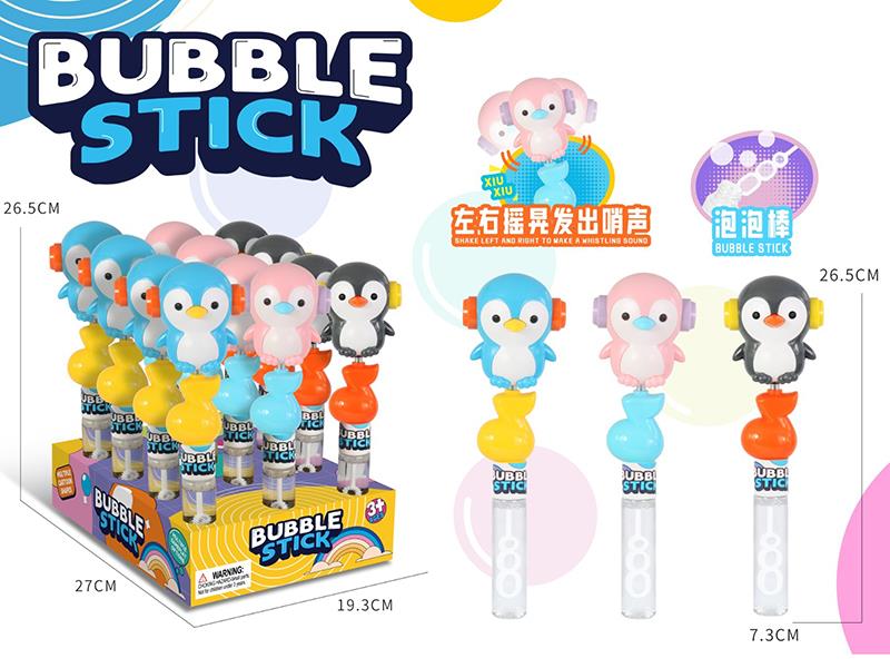 Whistle Penguin Bubble Stick