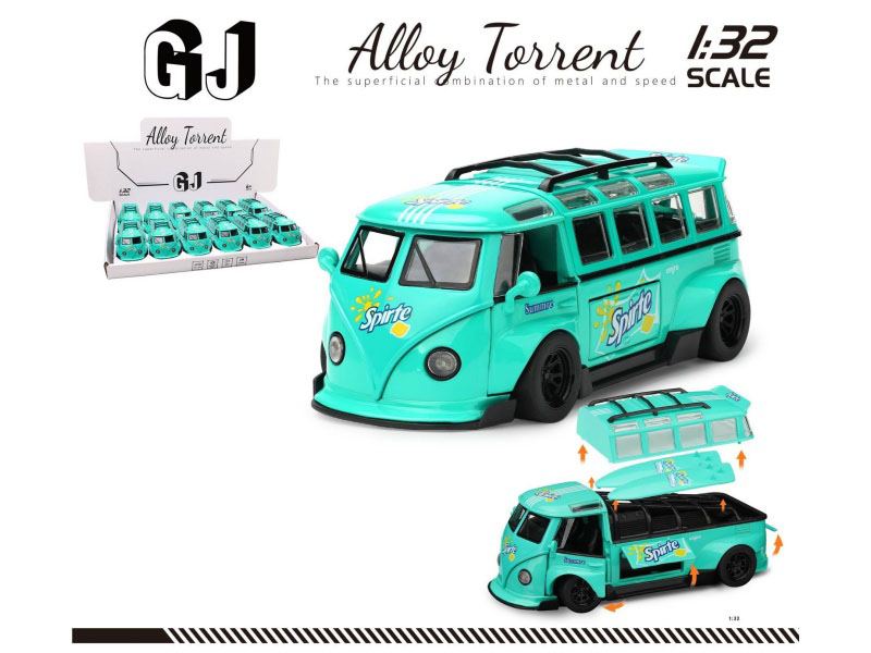 1:32 Volkswagen T1 (Sprite Version) (12Pcs)