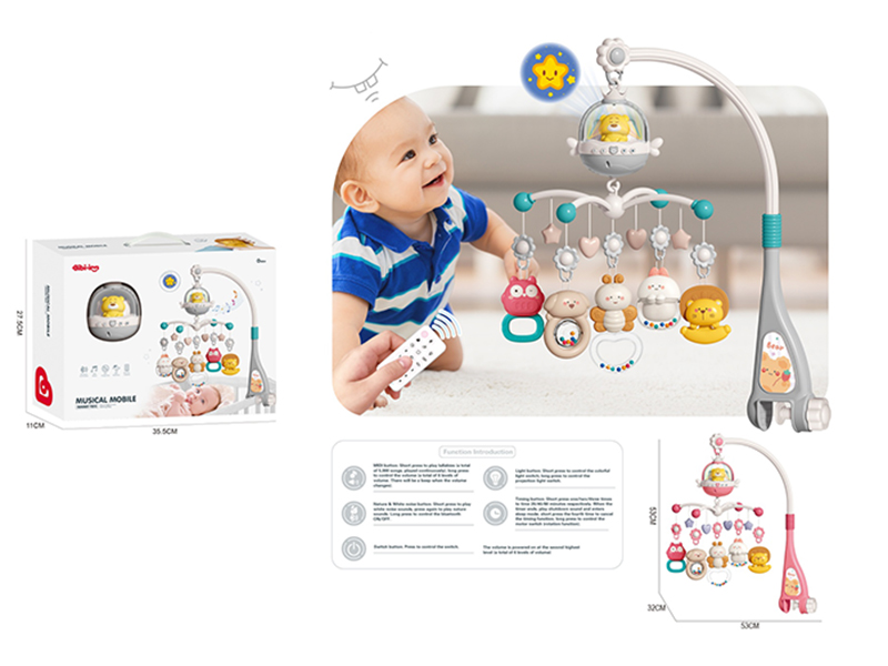 Bear Headbell Remote Control Bluetooth Version (2 Colors Mixed)