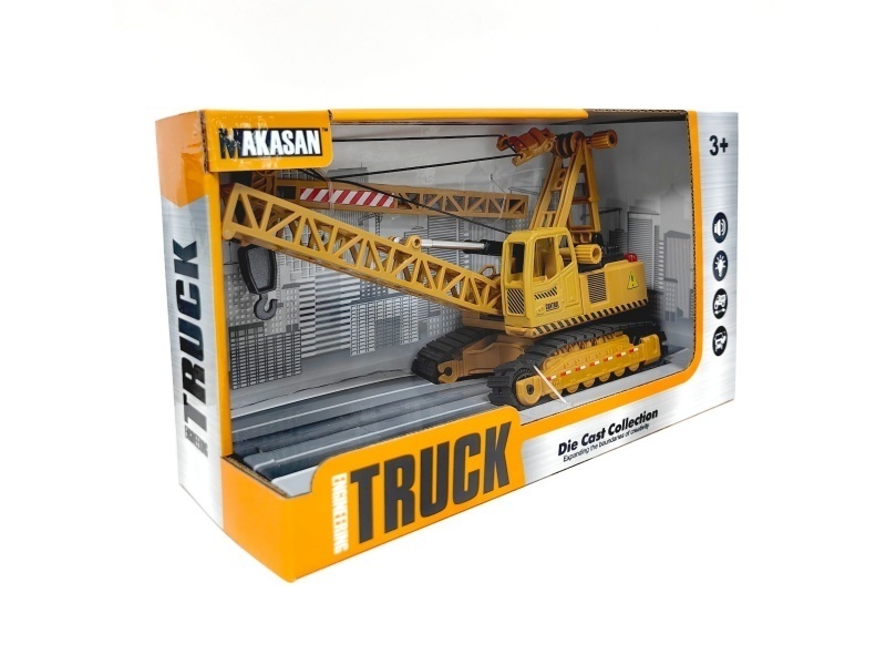 Alloy Sliding Track Telescopic Crane (Lights/Music)