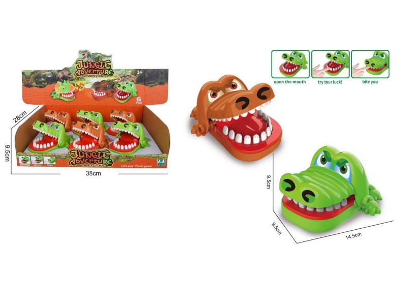 Hand Gnawing Crocodile