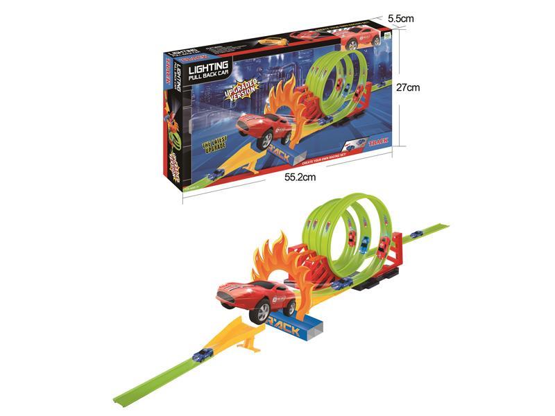 Pull Back Extreme Speed Track With Light