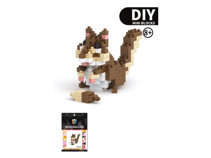 Squirrel Building Blocks Animal Series 140PCS