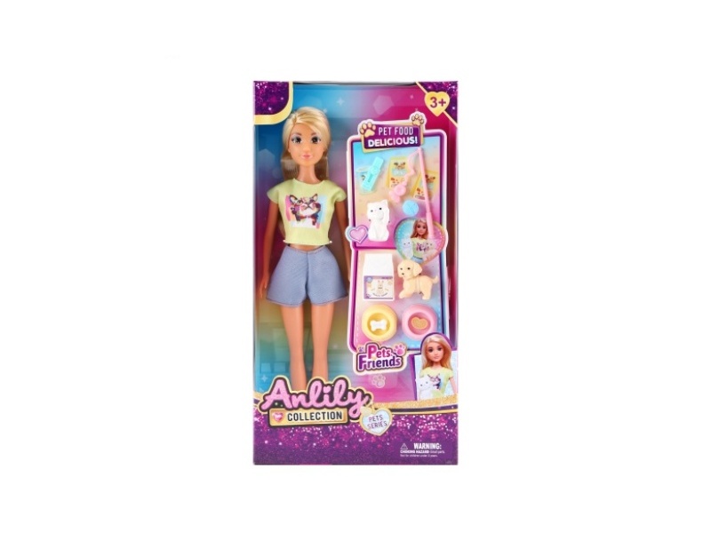 11.5-Inch Solid Doll (Brown Skin Color)