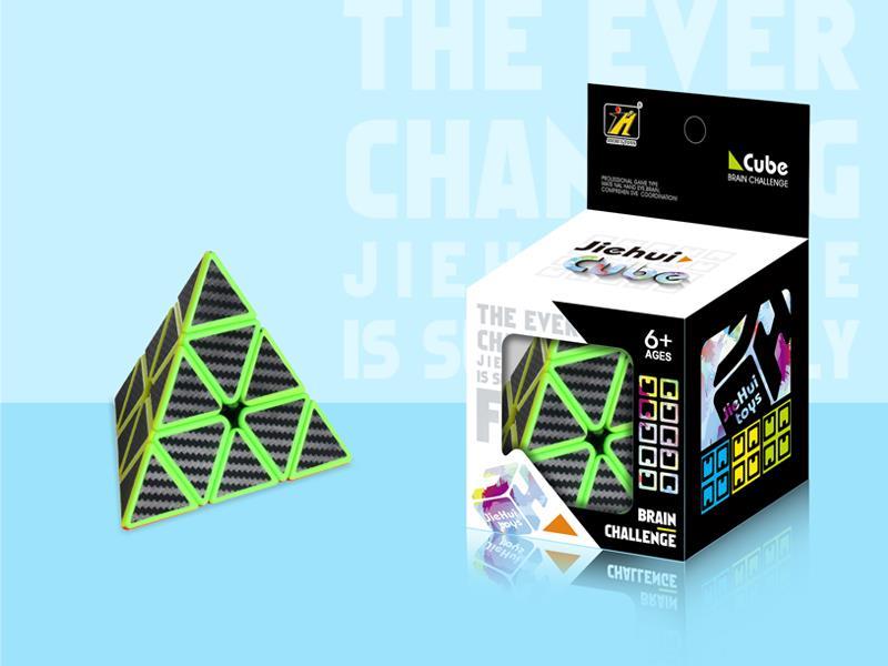 Third-Orde Pyraminx Magic Cube/Black Carbon Fiber