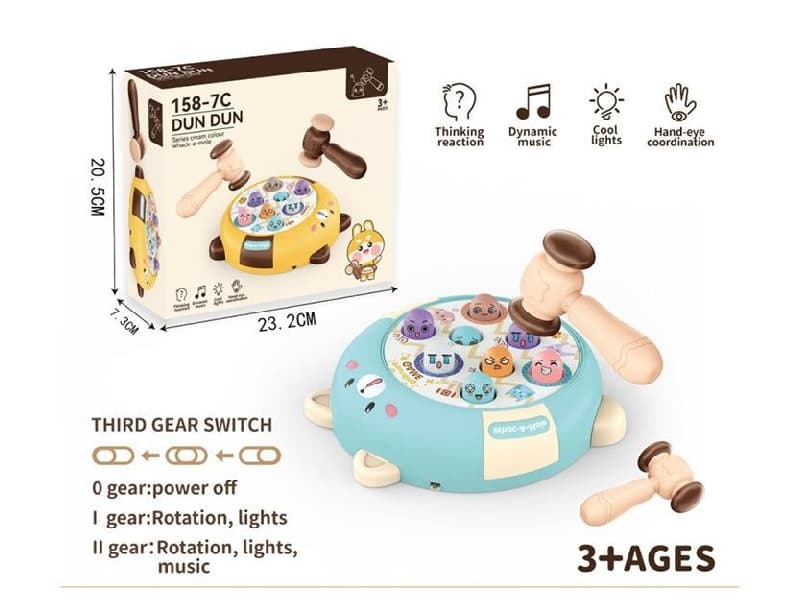 Leica Ton Ton Whack-a-Mole (Cartoon Bear)