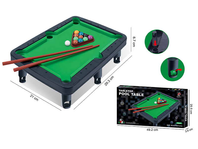 Flocked Billiards Table Toy