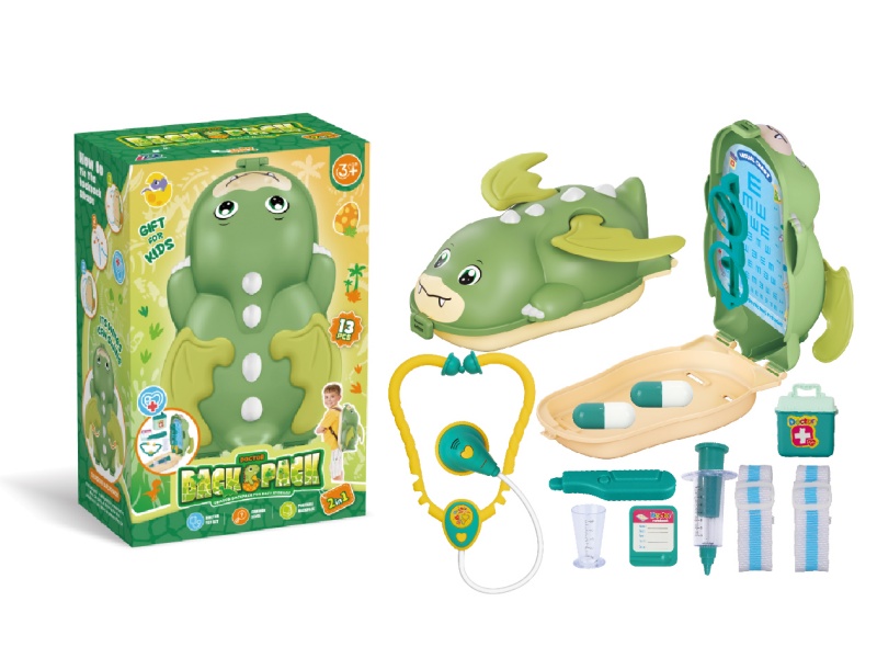 Dinosaur Backpack 2-In-1 (Doctor'S Set)