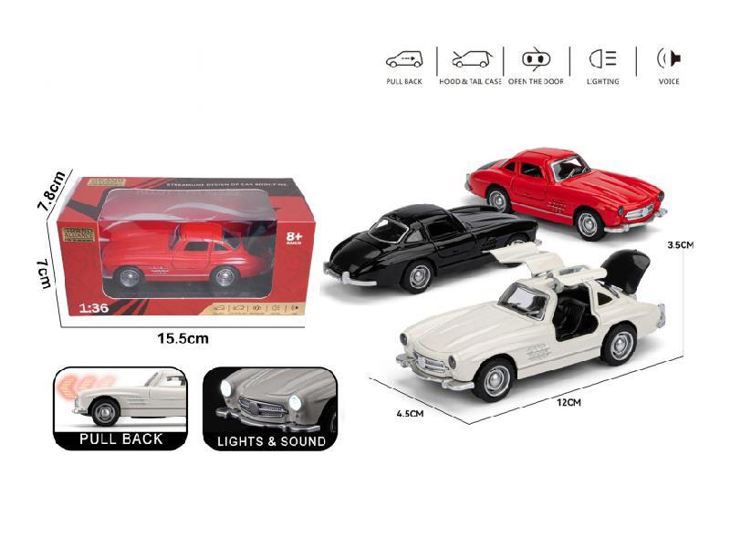 1; 36 Force Alloy Car Model Cullinan (12 Pieces/Display Box) Three-Color Mixed Set