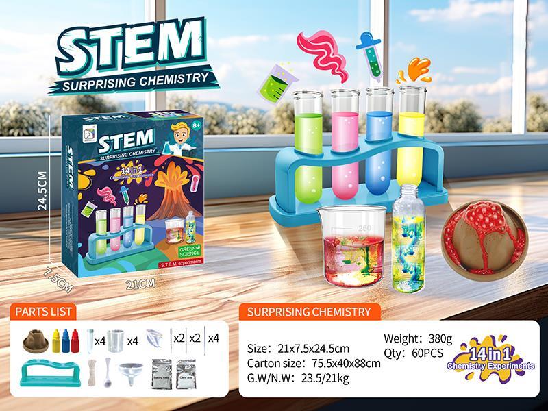 14 In 1 Chemical Experiment