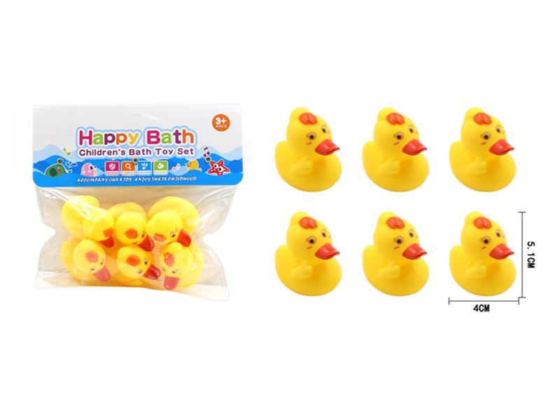 6pcs Duck Bath Toy