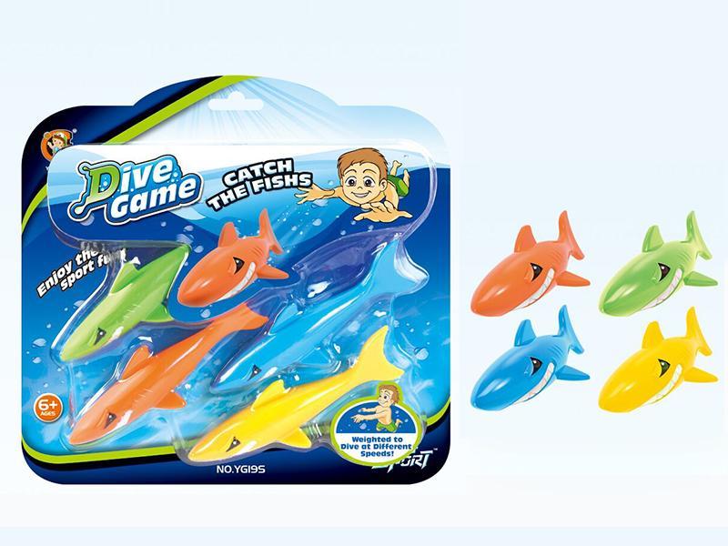 Dive Game Billhead Shark 4PCS