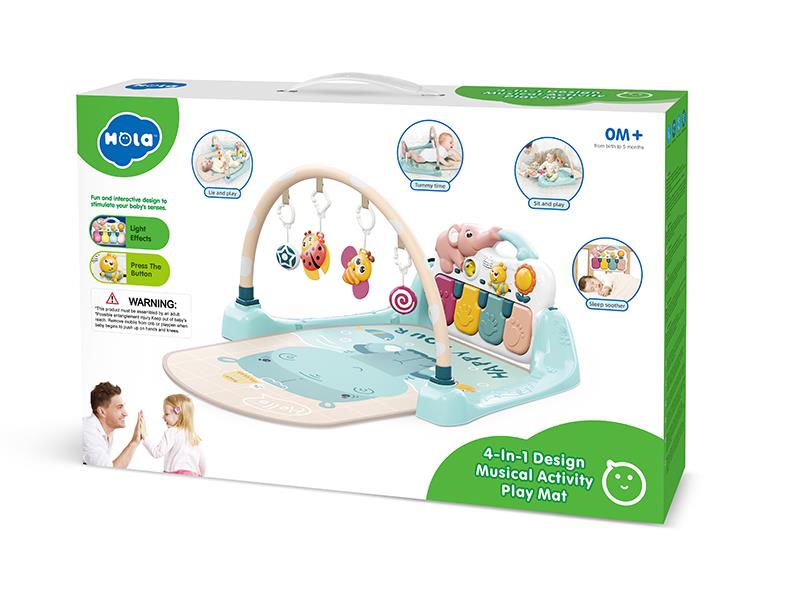 Baby Playing Gym(Music)