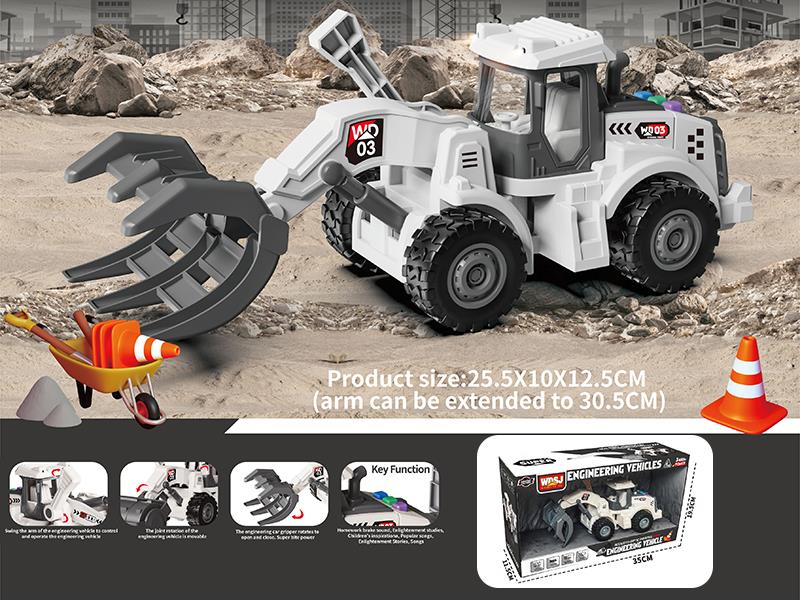 1:16 Friction Grab Loading Truck With Sound And Lights