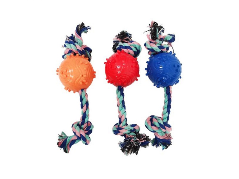 Double-Knot Nail Ball Pet Toy