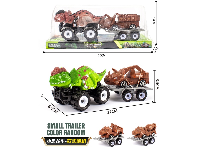 Inertial Off-Road Double Crown Dragon Car Towing Force Dinosaur Engineering Vehicle