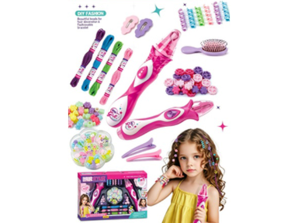 Electric Rope Braiding Device + Manual Beading Device 2-In-1 Set