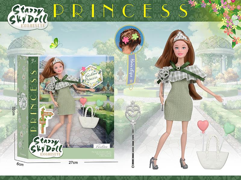 11.5 Inch 11-Joint Forest Princess Doll