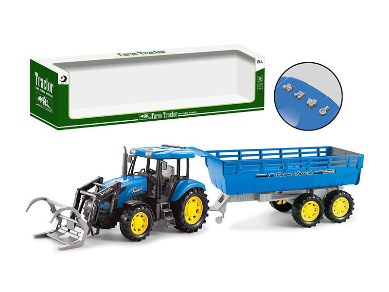 Friction Farm Tractor With Light And Music