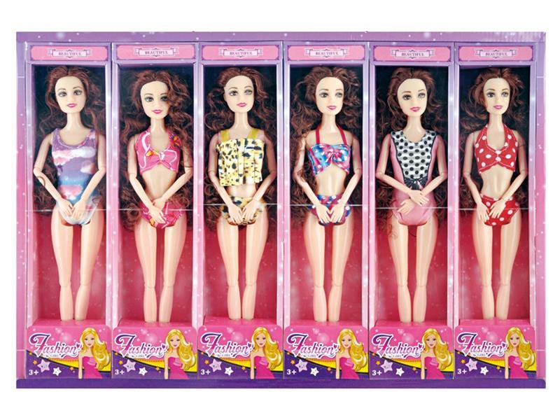 11" 11--Joint Swimsuit Doll 12pcs
