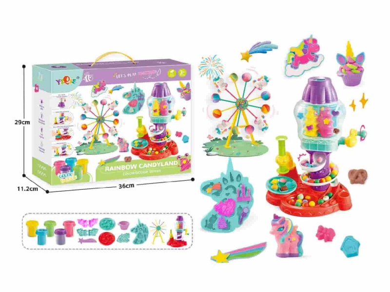 Candy Machine Colored Clay