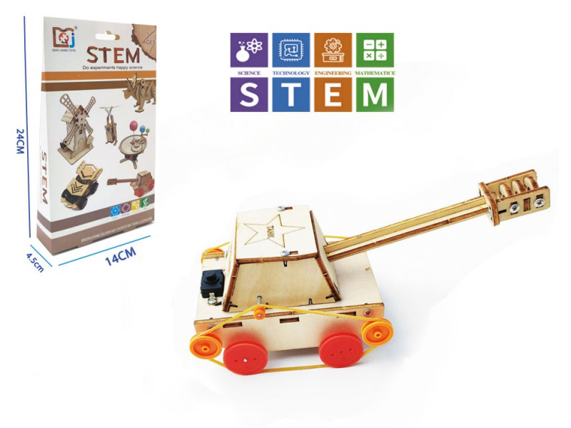 DIY Wooden Electric Tank