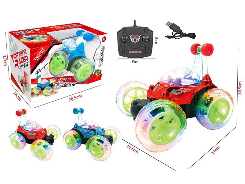 Remote Control Electroplating Stunt Car