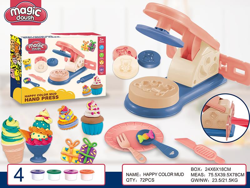 Hand press Clay Machine Set